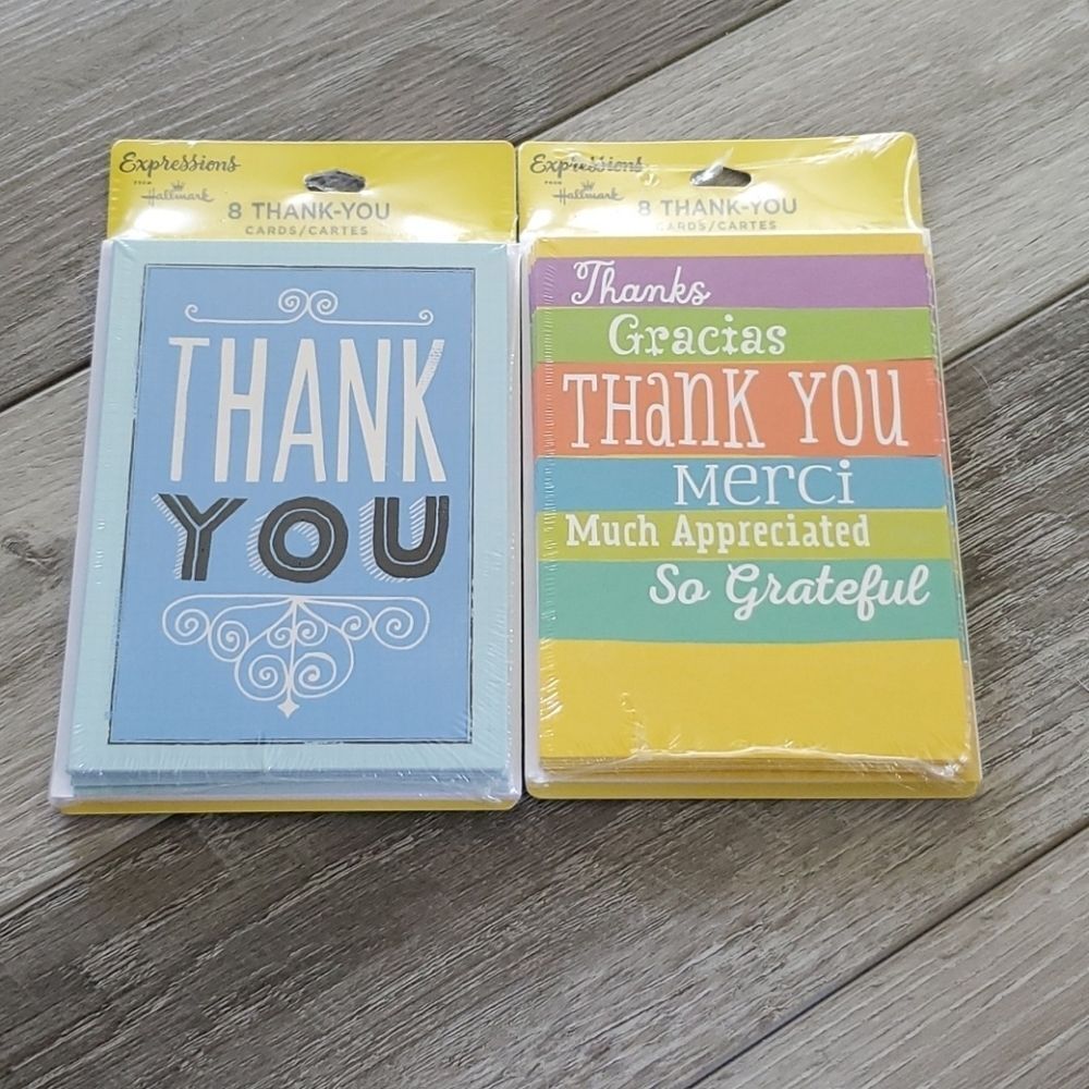 HALLMARK THANK YOU CARDS